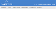 Tablet Screenshot of fgysi.ch